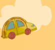 Toy Car on Cloud